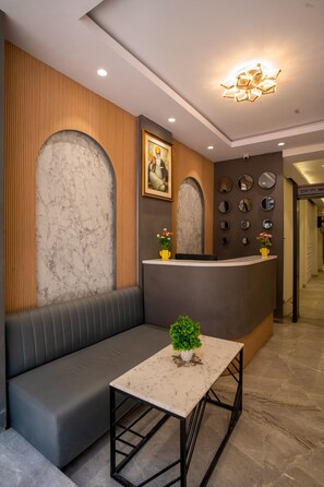 Reception - Newly Built Hotel Arjun (New Delhi)