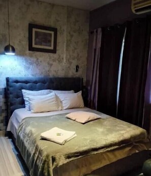 1 Schlafzimmer, Bügeleisen/Bügelbrett, WLAN, Bettwäsche