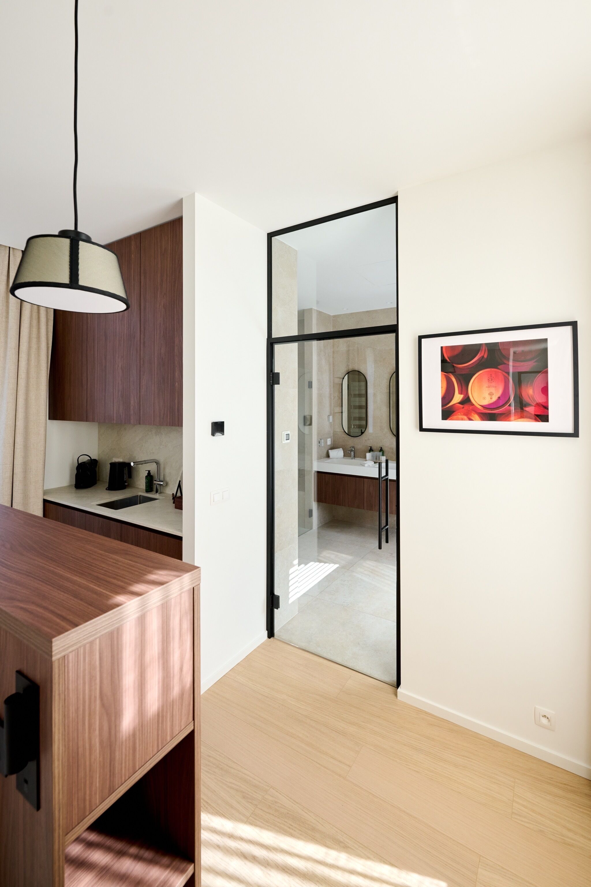 Superior suite | Badkamer | Gratis toiletartikelen, een haardroger, handdoeken, zeep