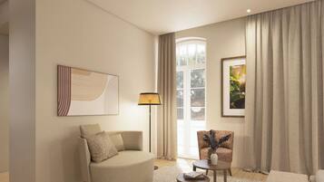 Premium bedding, in-room safe, desk, laptop workspace