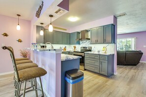 Interior - Dockside Hernando Beach Retreat w/ Canal Access (Spring Hill)