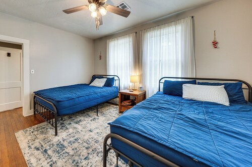 Private Deck & Yard: Pet-friendly Noble Getaway