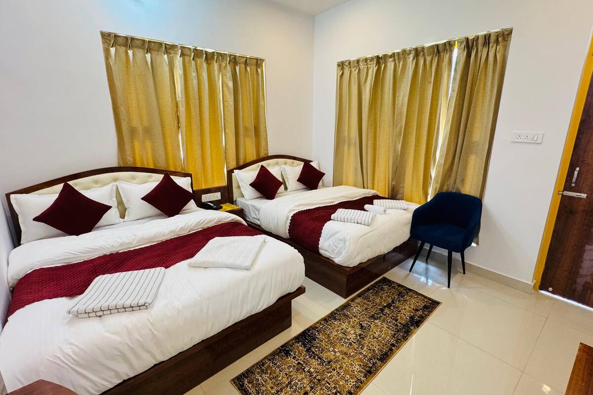 Luxury Quadruple Room | Wi-fi percuma 