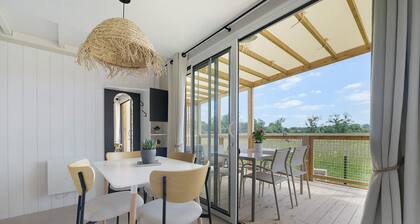 Chalet « Martinette » avec terrasse privée, balcon et Wi-Fi