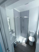 Shower, toilet paper