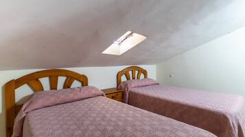3 dormitorios y ropa de cama