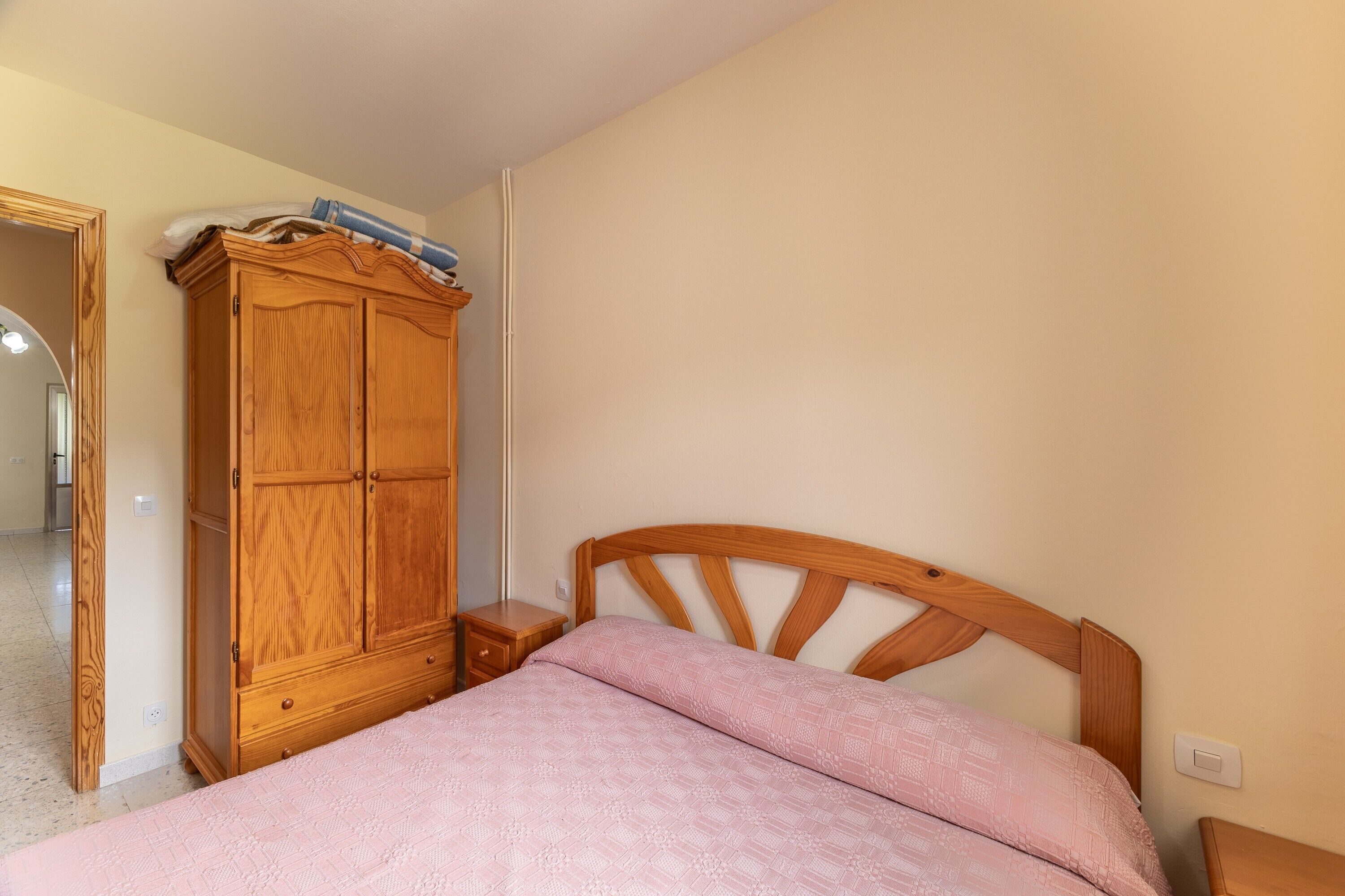 3 dormitorios y ropa de cama