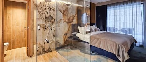Superior Double Room, Balcony, Garden View | In-room safe, soundproofing, free WiFi