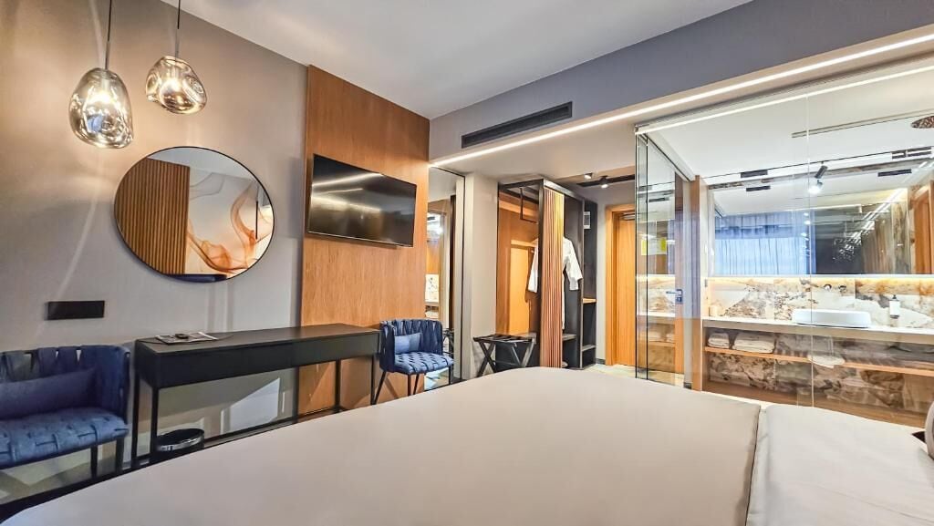 Superior Double Room, Balcony, Garden View | In-room safe, soundproofing, free WiFi