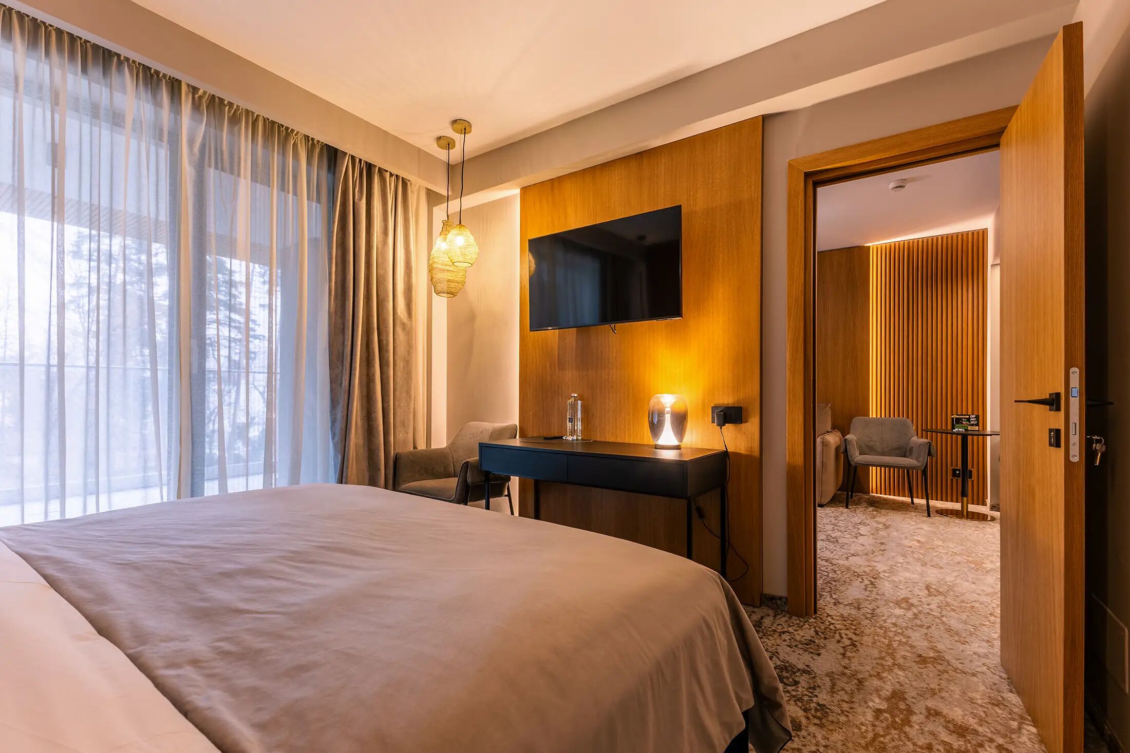 إطلالة الغرفة