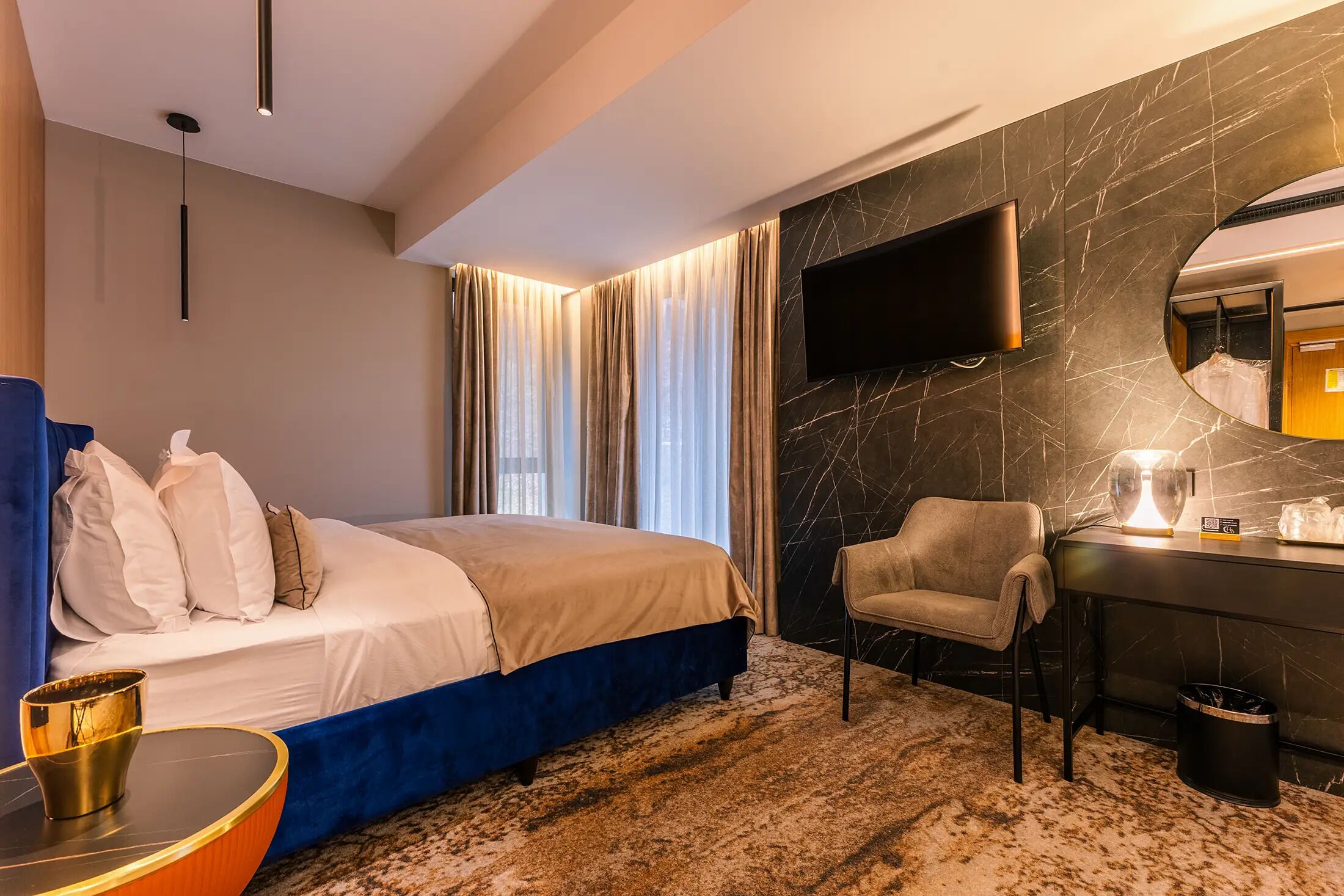 Deluxe Triple Room, Balcony, Mountain View | View from room