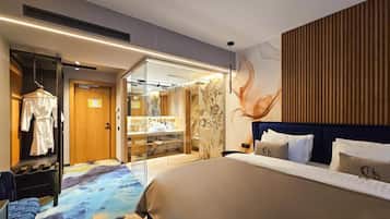 Superior-Doppelzimmer, Balkon, Gartenblick