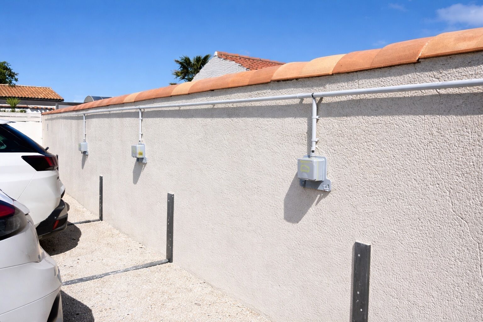 Estación de carga para autos eléctricos