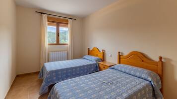 4 slaapkamers, beddengoed