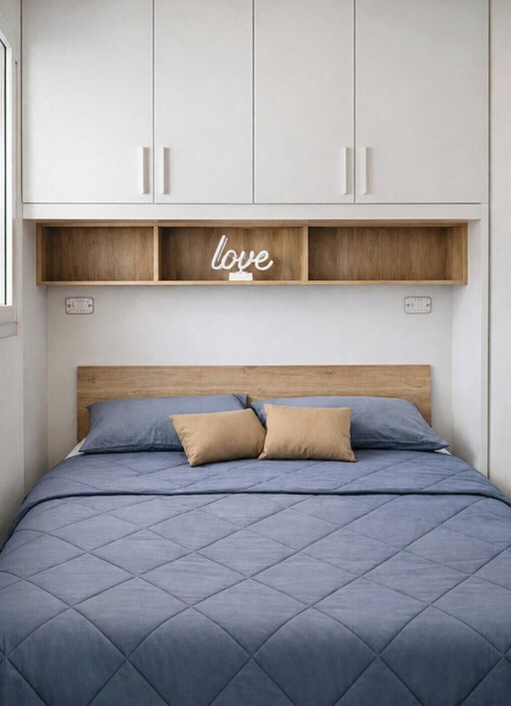 Departamento | Ropa de cama hipoalergénica y tabla de planchar con plancha 