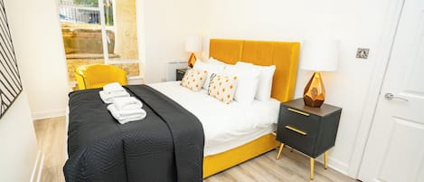 1 habitación, wifi y ropa de cama