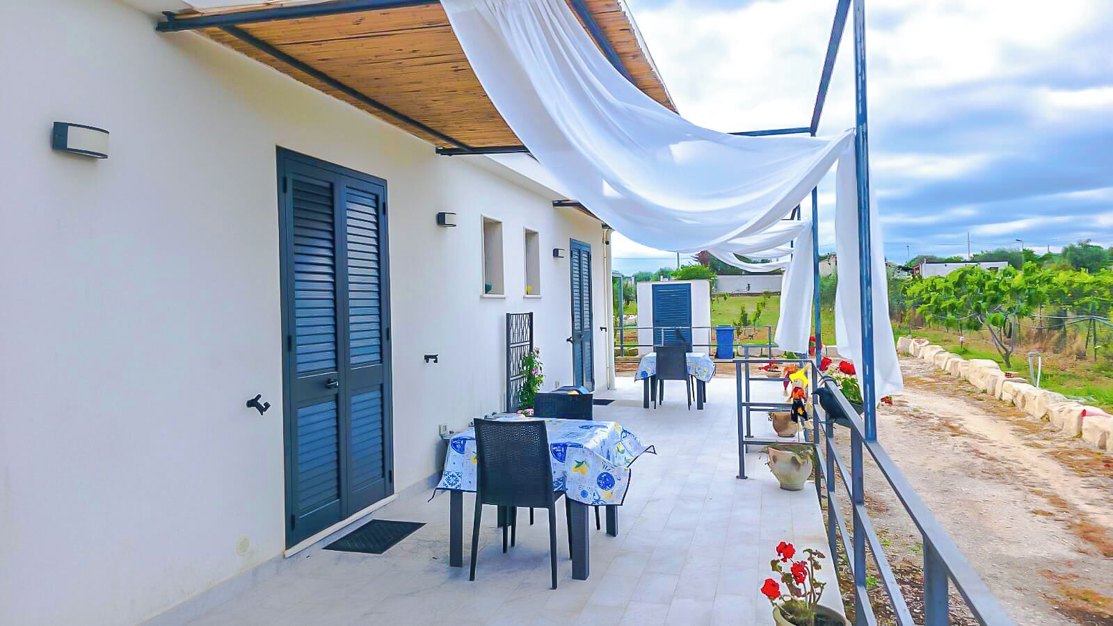 Appartamento Aurora | Restaurante al aire libre