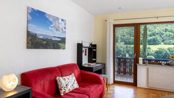 TV, DVD player, stereo