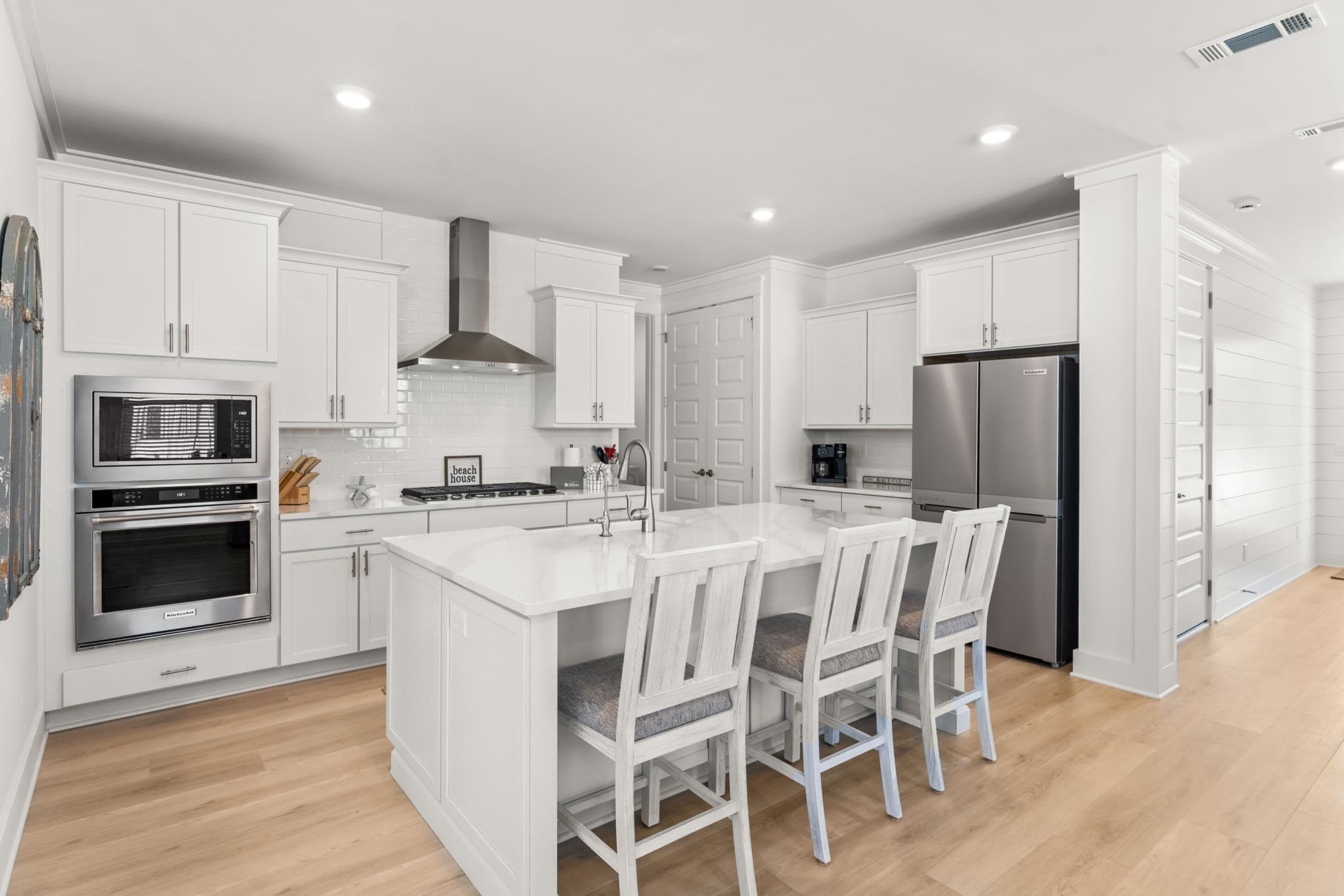 Casa, 5 habitaciones, vista al resort | Cocina privada | Refrigerador con congelador, microondas, horno y parrilla de estufa 