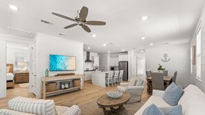 Hus, 5 soverom, resort-utsikt | Oppholdsområde