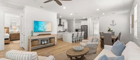 Huis, 5 slaapkamers, uitzicht op resort | Woonruimte
