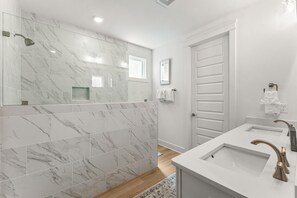 House, 5 Bedrooms, Resort View | Bathroom | Free toiletries, hair dryer, towels, toilet paper - Parkside on 30A by Panhandle Getaways (Santa Rosa Beach)
