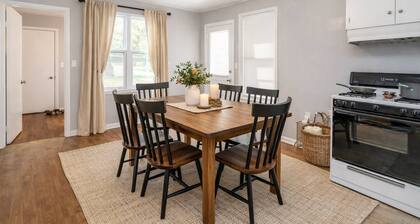 Charming 3BR Bungalow Sleeps 8