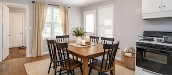 Charming 3BR Bungalow Sleeps 8
