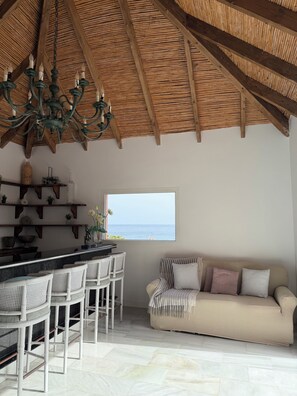 Interior - Spectacular Sea Views - Rare Frontline Villa with Private Heatable Pool (Mijas)