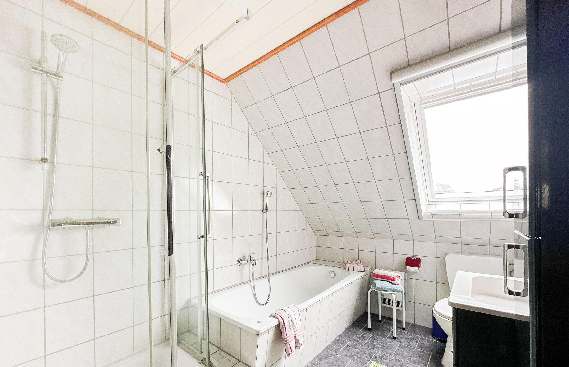 Dusche, Handtücher