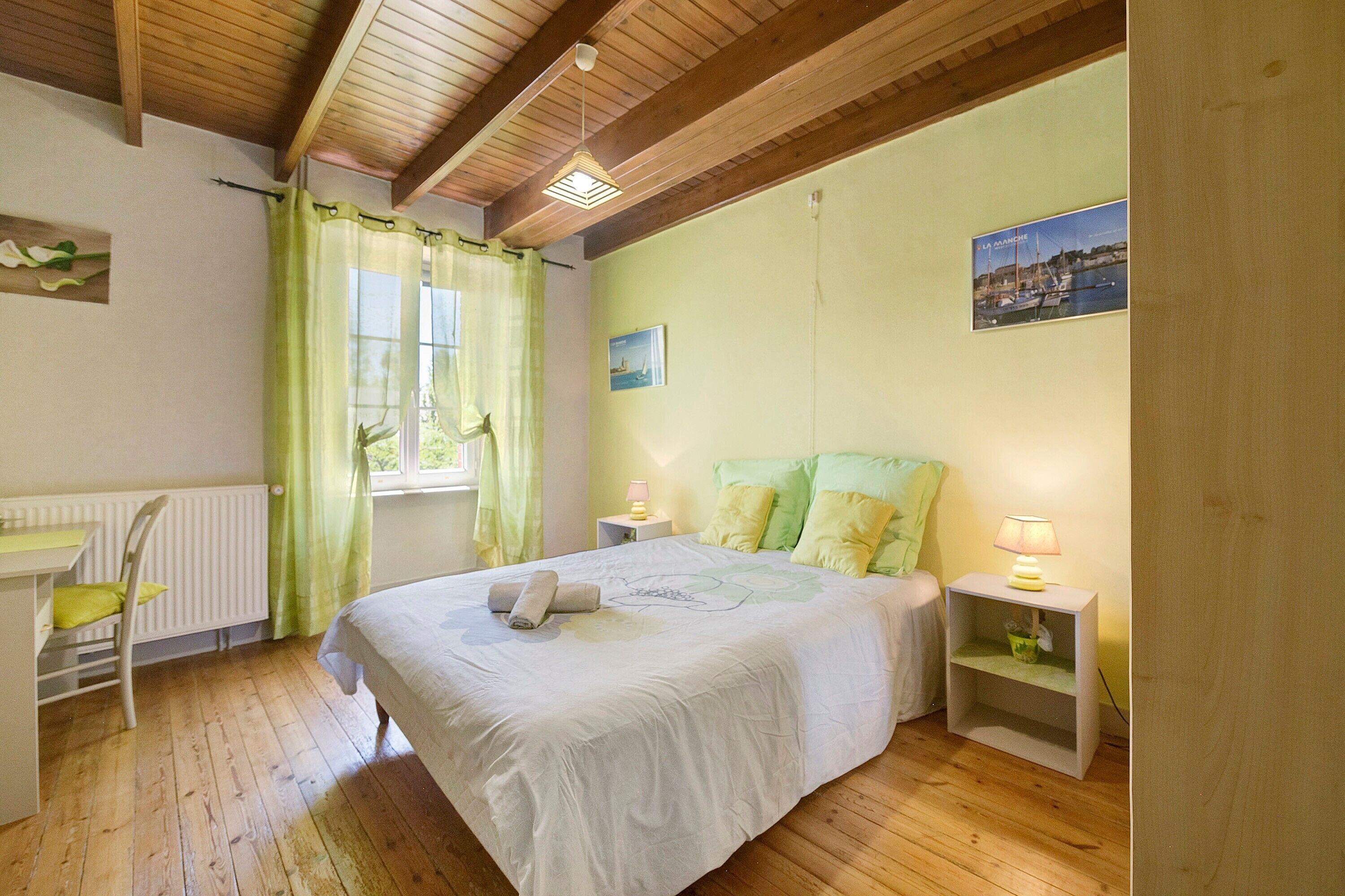 4 habitaciones, wifi y ropa de cama 
