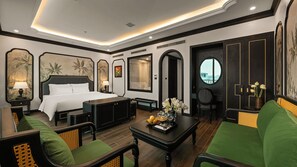 Romantic Suite, City View | Minibar, desk, laptop workspace, soundproofing - MT Collection Legacy Hotel Ninh Binh (Ninh Binh)