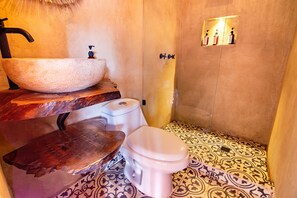 Towels, soap, toilet paper