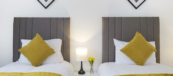 2-bed - Sleeps 5 - Free Parking - Town Centre