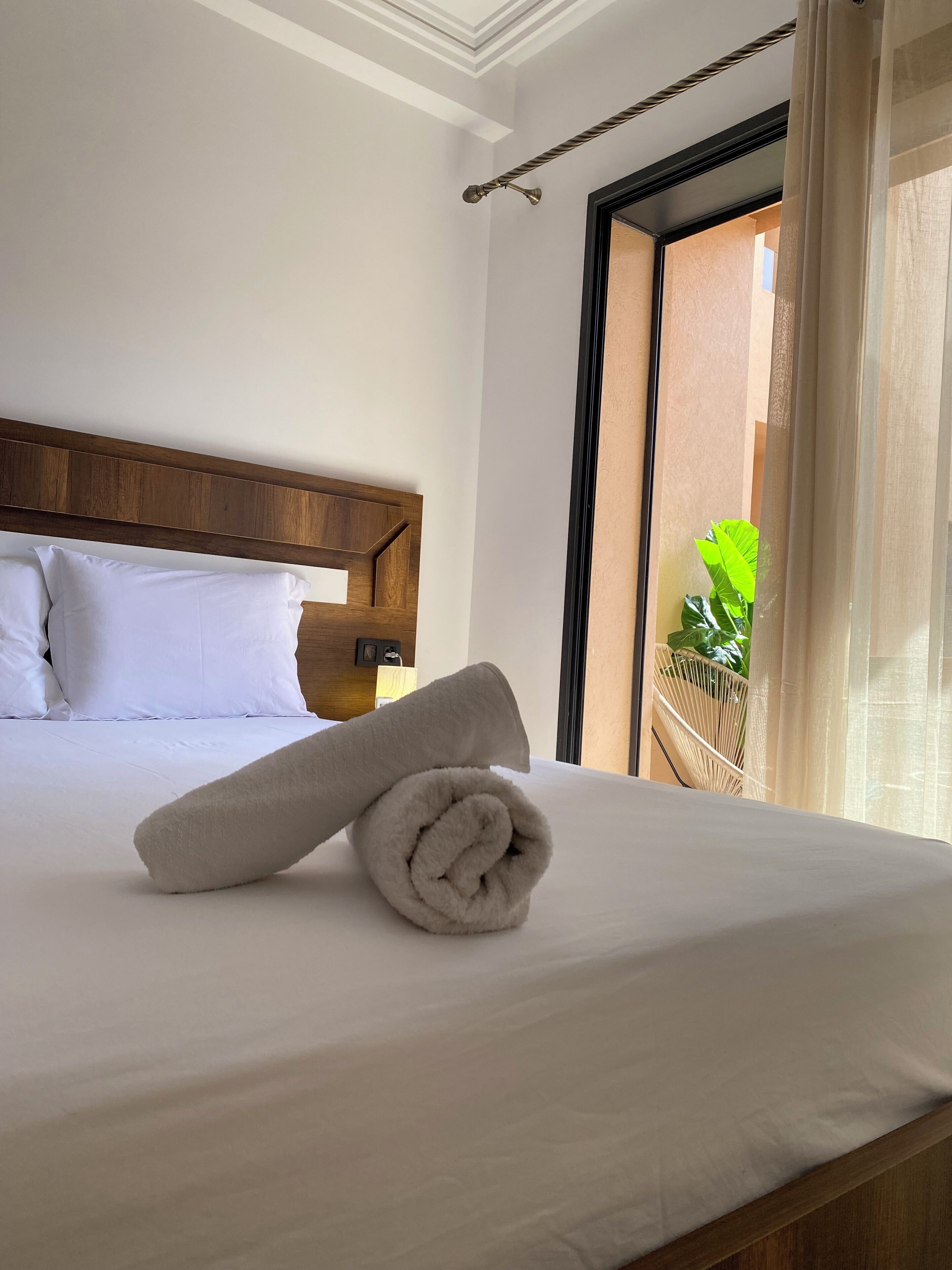 2 dormitorios, tabla de planchar con plancha, Internet y ropa de cama