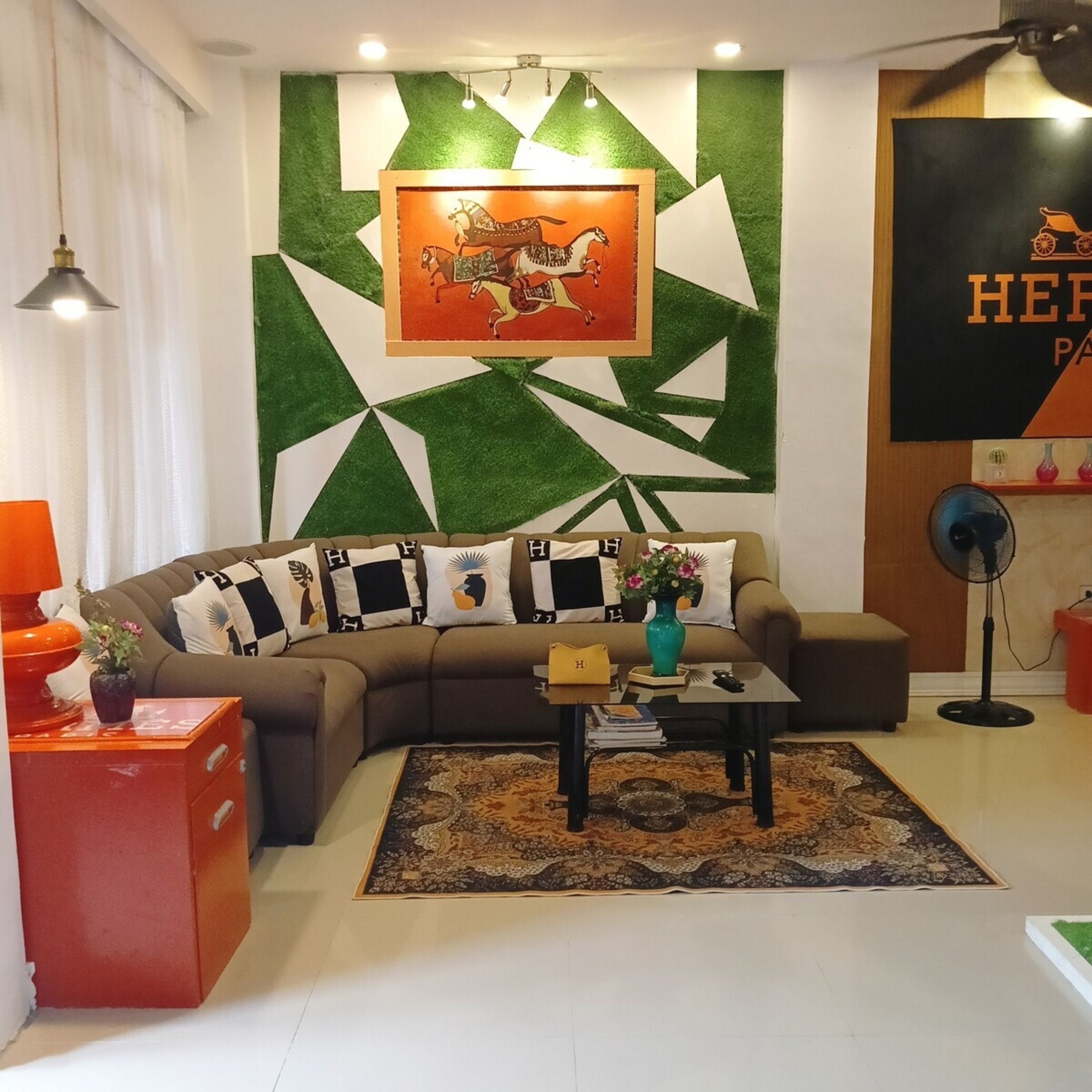 Comfort House, 3 Bedrooms, Private Pool | Living room