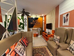 Living room - Spacious 3-Storey Home with Pool (Bacolod)