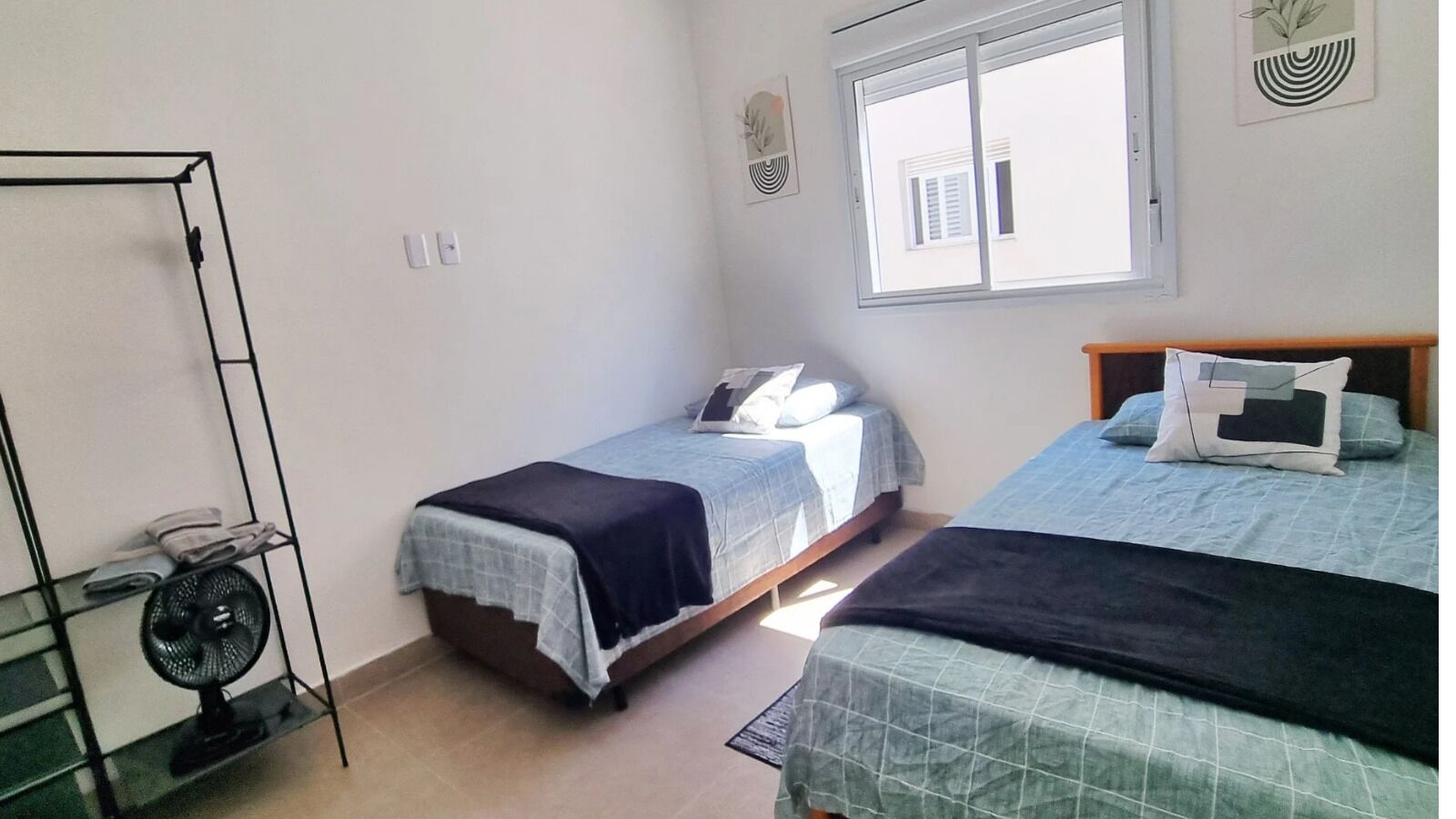 2 slaapkamers, wifi
