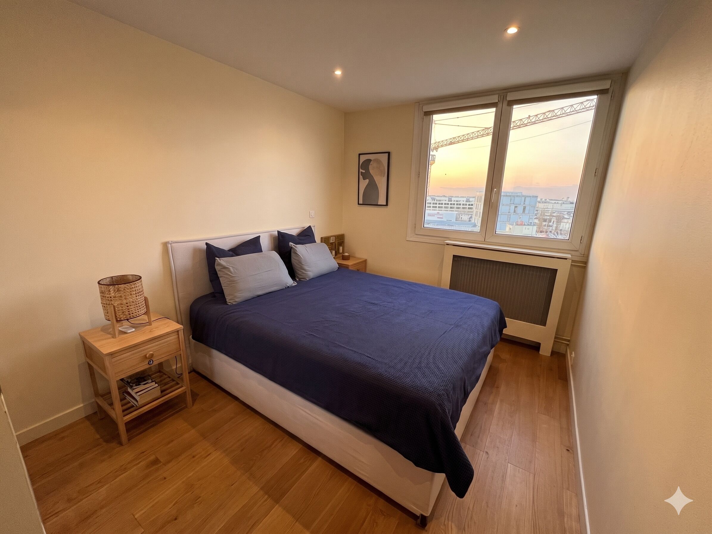 1 chambre, fer et planche à repasser, accès Internet, draps fournis
