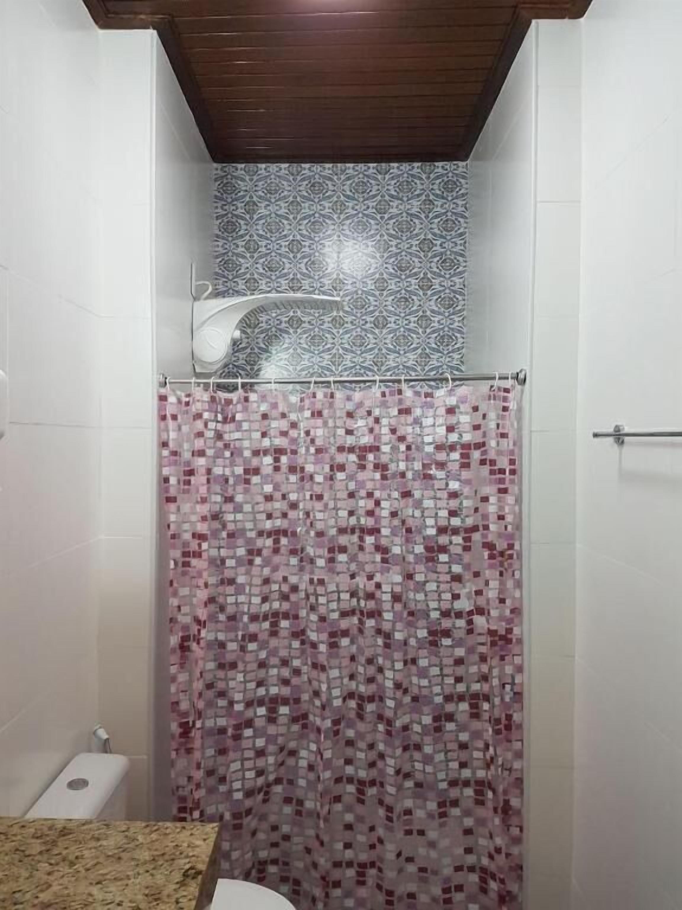 Shower, towels, soap