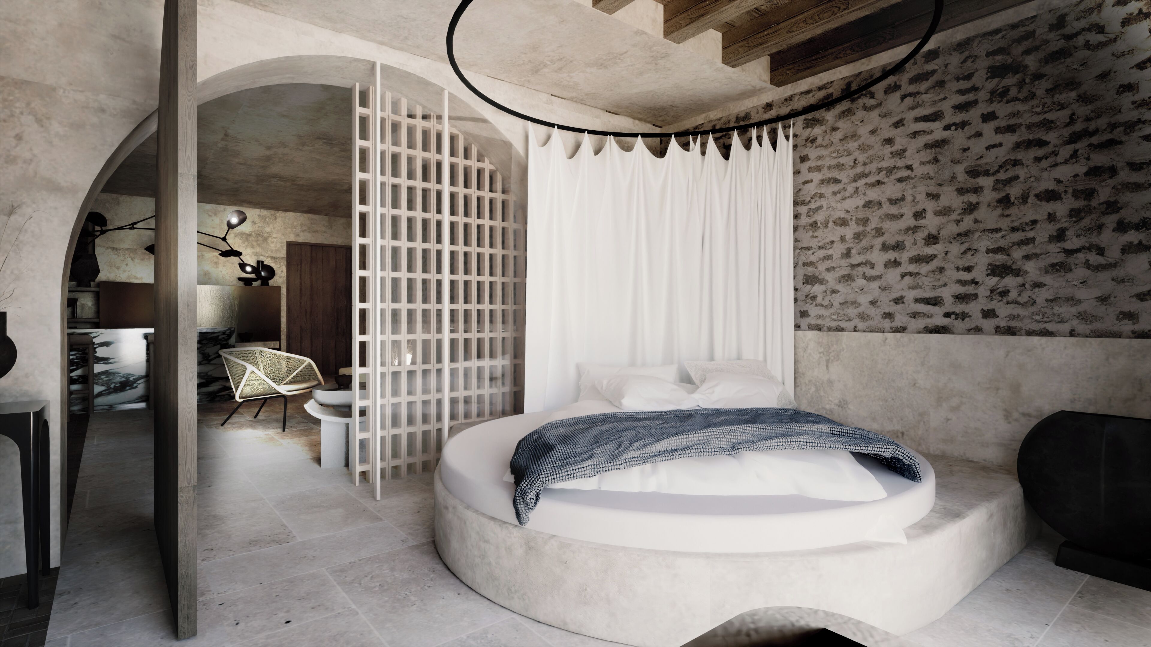 Suite, Sea View | Hypo-allergenic bedding, in-room safe, soundproofing, iron/ironing board