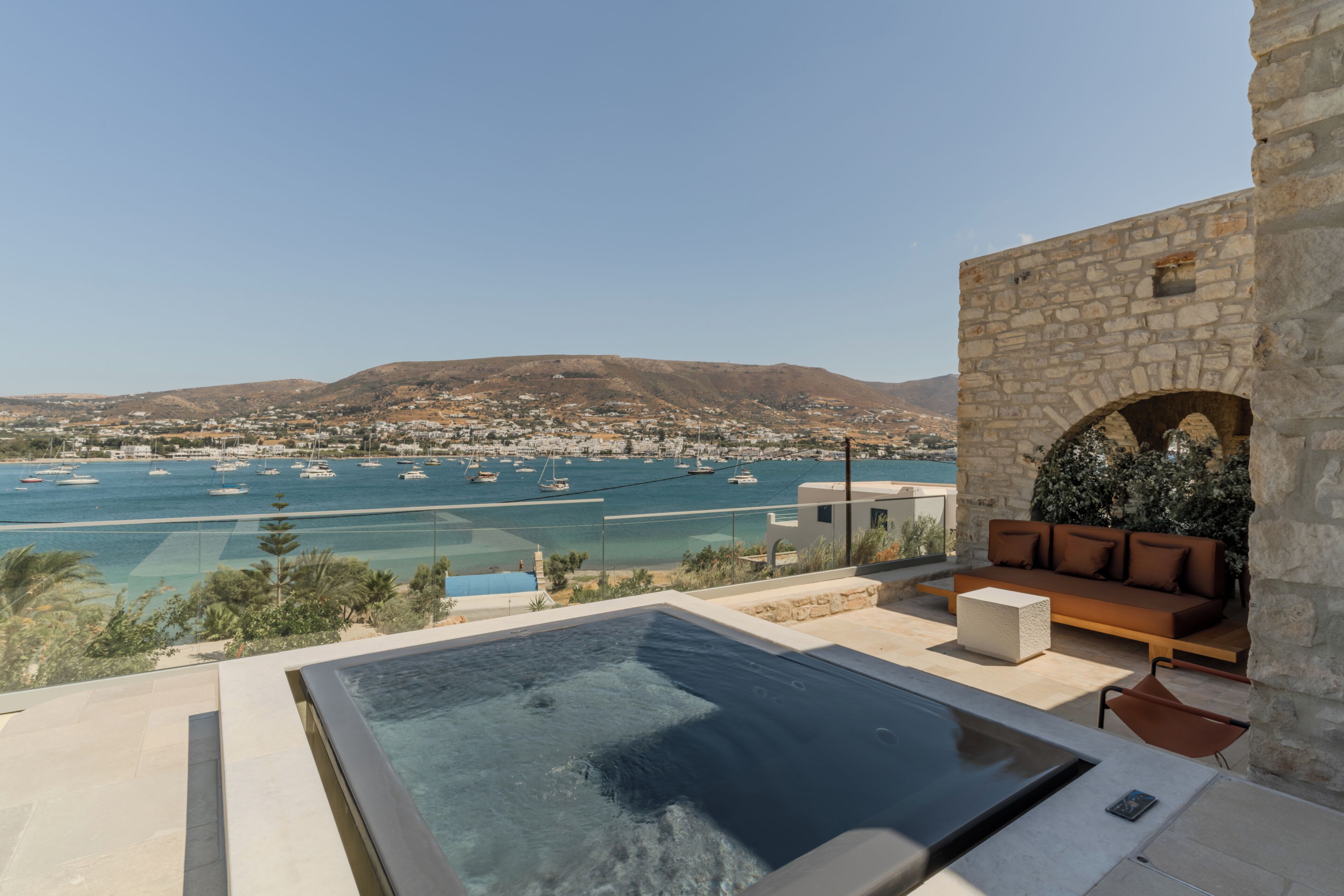 Suite, 1 Bedroom, Hot Tub, Sea View