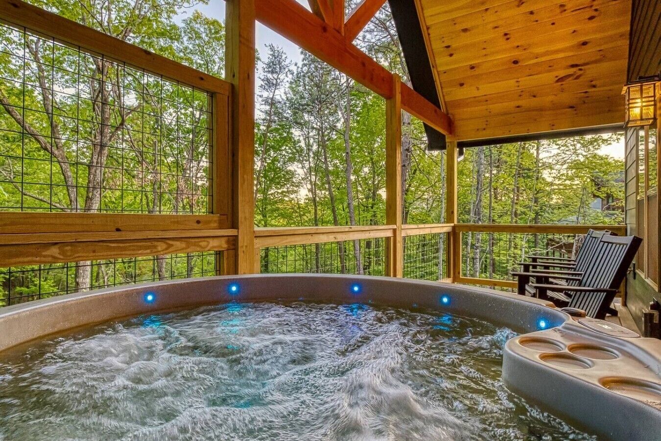 Bain à remous extérieur