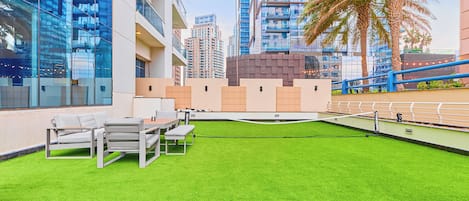 Appartement Luxe, vue ville | Vue depuis le balcon