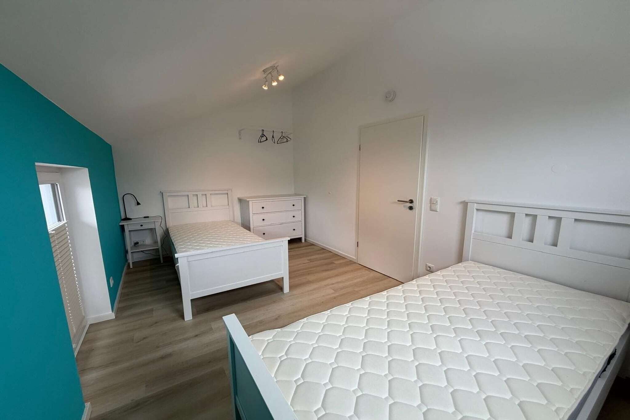 2 bedrooms, bed sheets