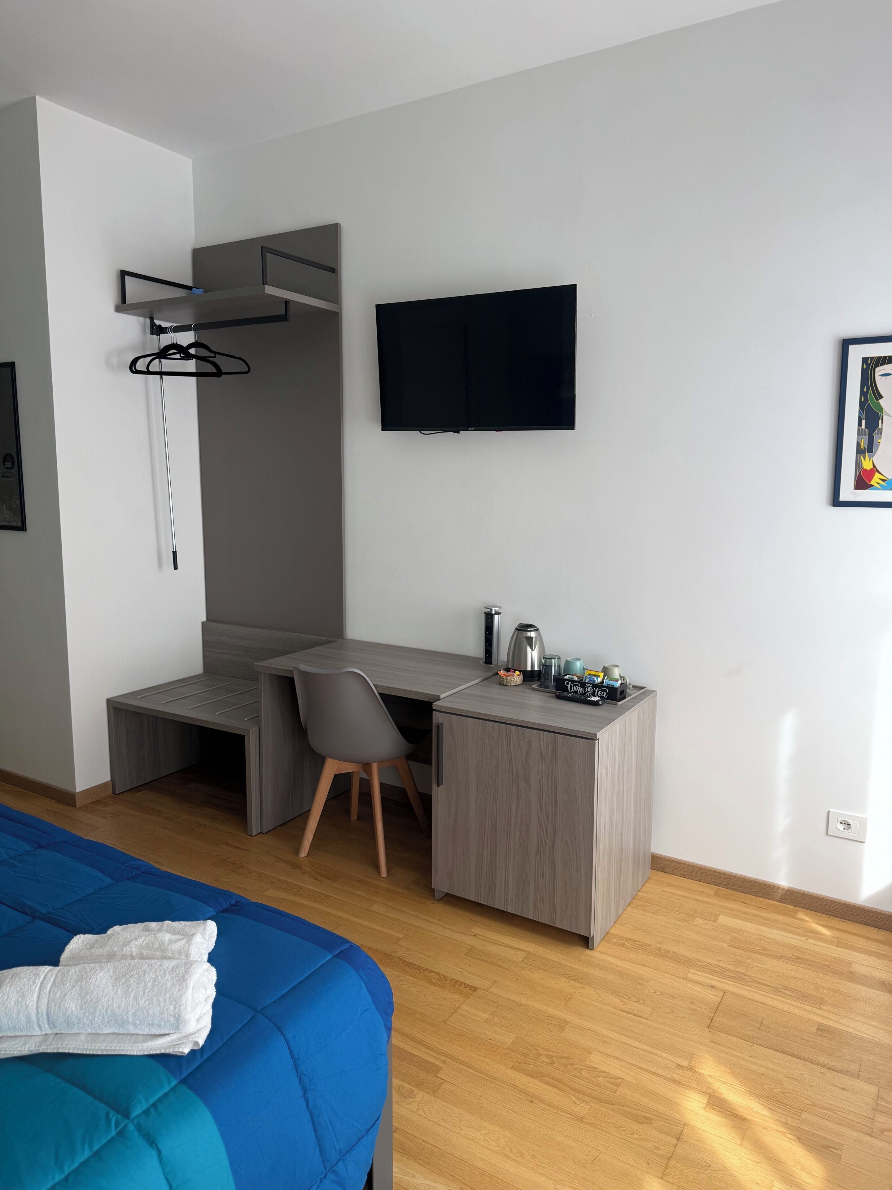 1 chambre, fer et planche à repasser, Wi-Fi, draps fournis