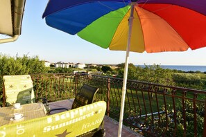 Apartment, 1 Bedroom, Smoking, Patio | Terrace/patio - Charming Apartment in Zambratija With sea View (Umag)