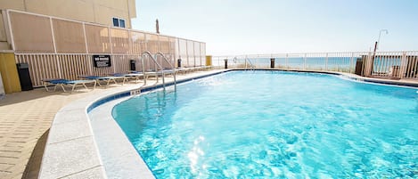Indoor pool, a heated pool