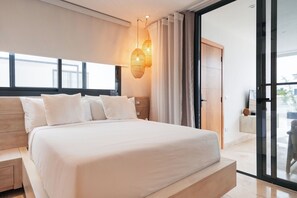 Condo, 4 habitaciones (Penthouse w/ Rooftop pool) | Muebles diferentes, tabla de planchar con plancha y wifi gratis 