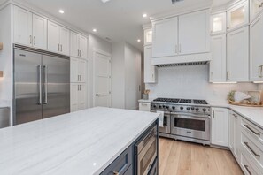 Private kitchen - Wavewatcher's Retreat - Luxury Oceanfront Living (Wrightsville Beach)